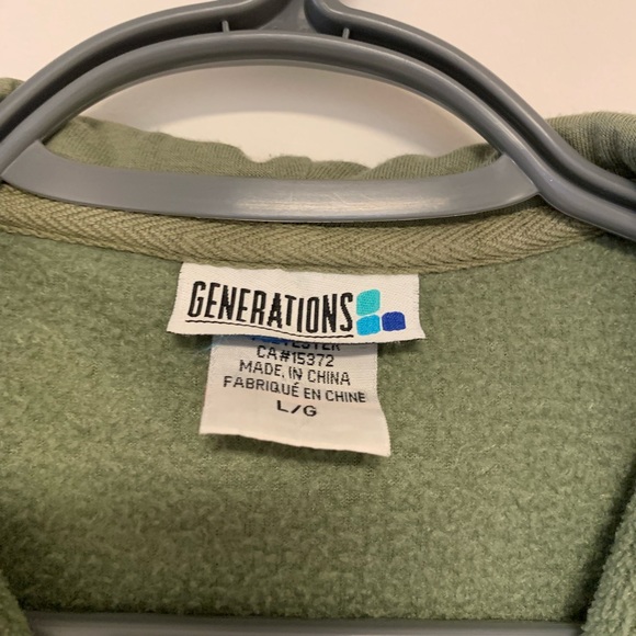 Y2K Green Baby Hoodie - Picture 5 of 5